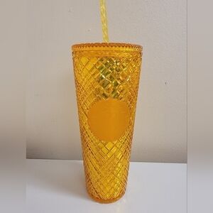NWT Starbucks 2023 LATAM Mango Jeweled Tumber